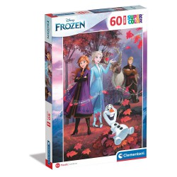 Clementoni Παιδικό Παζλ Maxi Supercolor Disney Frozen II 60 τμχ
