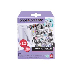 10 Ρολά Φωτογραφικό Χαρτί Photo Creator Instant Camera