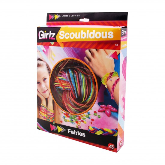 AS Girlz Scoubidous Σετ Κατασκευής με Χάντρες Για 6+ Χρονών