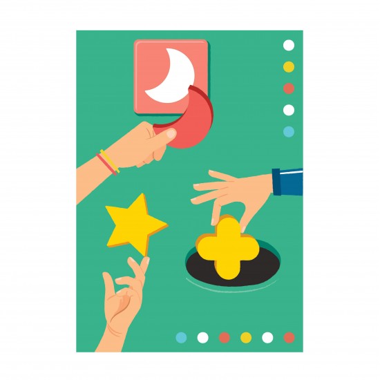 Εξυπνούλης Εκπαιδευτικό Παιχνίδι Το Κουτί Των Σχημάτων Για 3+ Χρονών