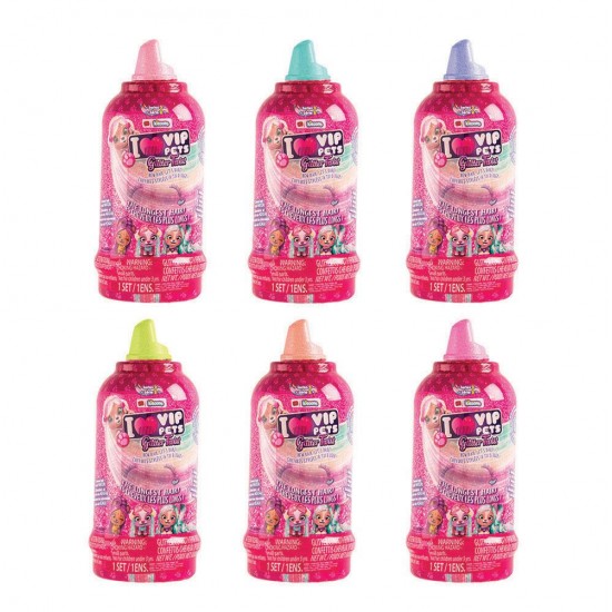 VIP Pets Σειρά Glitter Twist Συλλεκτική Κούκλα με Απίστευτα Μακριά Μαλλιά