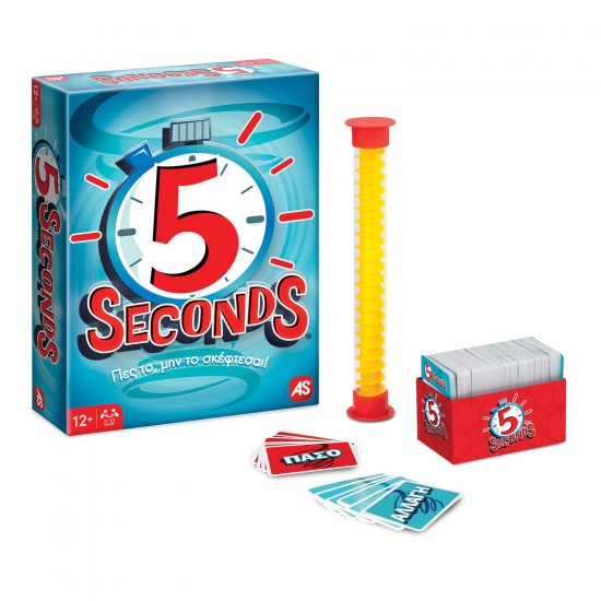 AS Games Επιτραπέζιο Παιχνίδι 5 Seconds Για Ηλικίες 12+ Χρονών Και 3-10 Παίκτες