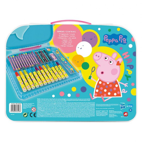 AS Art Case Σετ Ζωγραφικής Peppa Pig Για 3+ Χρονών