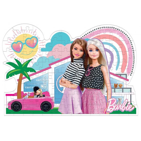 Clementoni Παιδικό Παζλ Super Color Barbie 104 τμχ