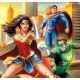 Clementoni Παιδικό Παζλ Super Color DC Comics Justice League 3x48 τμχ