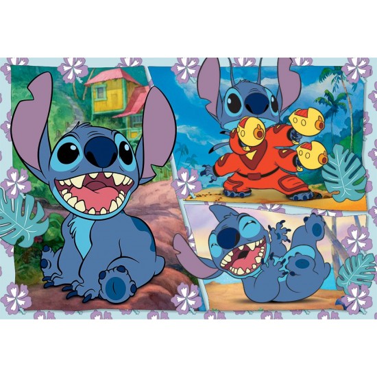 Clementoni Παιδικό Παζλ Maxi Super Color Disney Stitch 104 τμχ