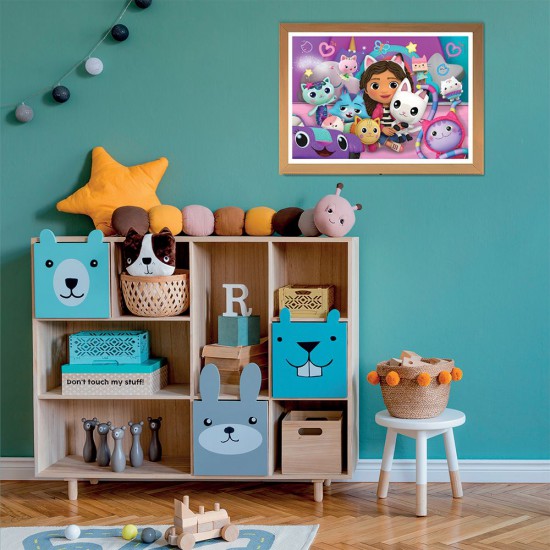 Clementoni Παιδικό Παζλ Super Color Gabby's Dollhouse 60 τμχ
