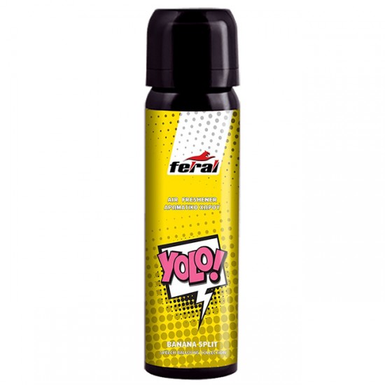 Αρωματικό Αυτοκινήτου Spray Feral Speech Collection YOLO