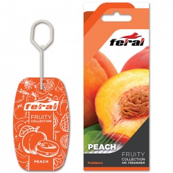 Αρωματικό Αυτοκινήτου Κρεμαστό Feral Fruity Collection Peach