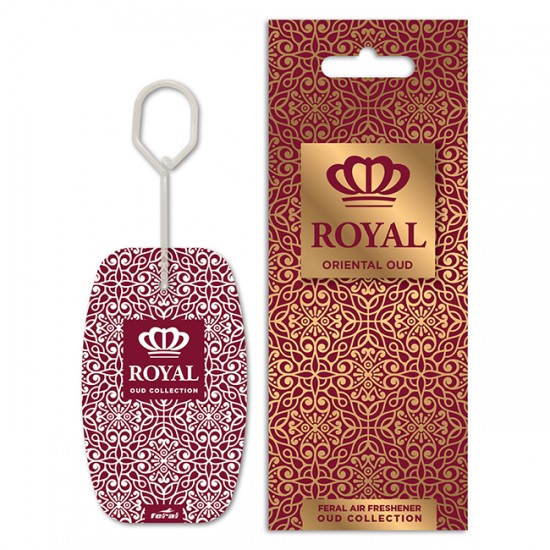 Αρωματικό Αυτοκινήτου Κρεμαστό Feral Royal Collection Oriental Oud