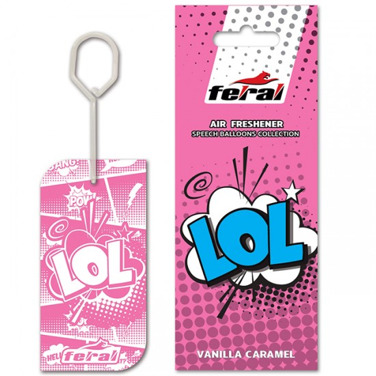 Αρωματικό Αυτοκινήτου Κρεμαστό Feral Speech Collection LOL