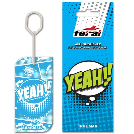 Αρωματικό Αυτοκινήτου Κρεμαστό Feral Speech Collection YEAH