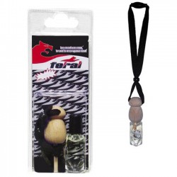 Αρωματικό Αυτοκινήτου Κρεμαστό Μπουκαλάκι Feral Με Ξύλινο Καπάκι Με Άρωμα Bergamot