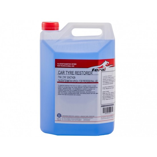 Γυαλιστικό Και Συντηρητικό Ελαστικών Feral 4lt