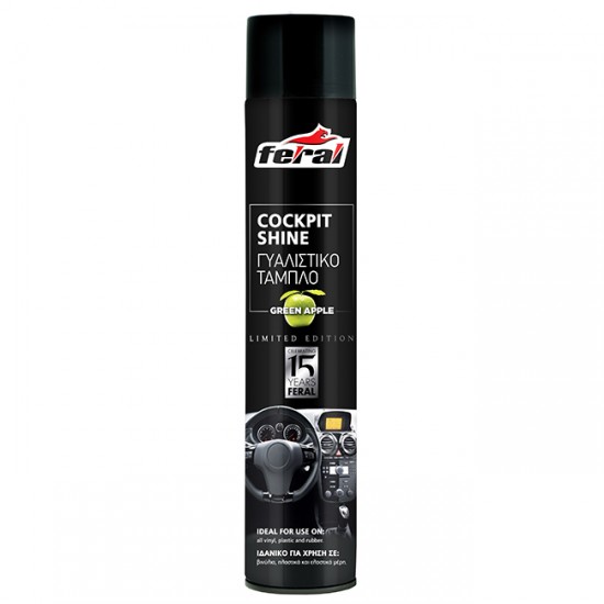 Γυαλιστικό Ταμπλό Feral Με Άρωμα Green Apple 750ml