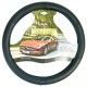 Κάλυμμα Τιμονιού Αυτοκινήτου Δερματίνη X-Treme Sport Μαύρο Medium 38cm