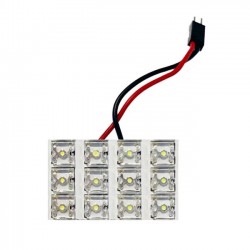 Λάμπα Πλαφόν 12V 12Led Λευκό 1 Τεμάχιο