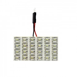 Λάμπα Πλαφόν 12V 24Led Λευκό 1 Τεμάχιο
