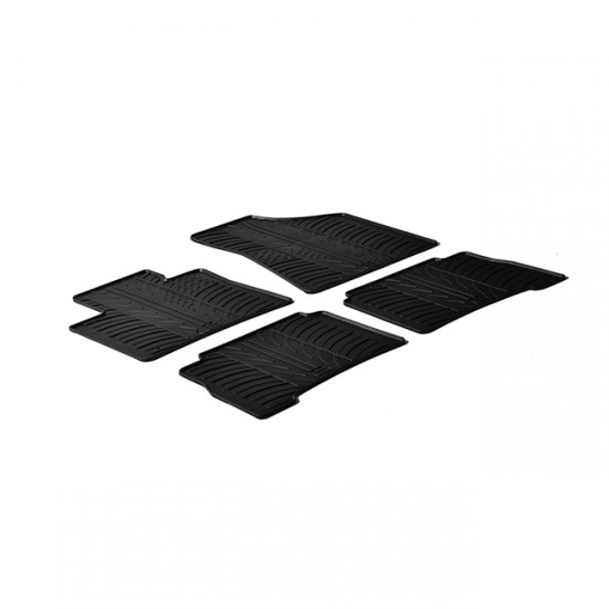 Πατάκια Αυτοκινήτου Gledring (0230) Συμβατά Με Kia Sorento 2009-02.2015 4Τμχ