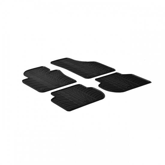 Πατάκια Αυτοκινήτου Gledring (0074) Συμβατά Με VW Jetta 2011+ 4Τμχ