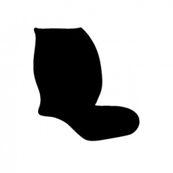 Πλατοκαθίσματα Αυτοκινήτου Πετσετέ Super Fresh Ζευγάρι 2 Τεμάχια Μπροστινά Μαύρα