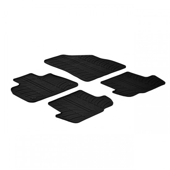 Πατάκια Αυτοκινήτου Gledring  (0126) Συμβατά Με Citroen C3 DS5 2012+ 4Τμχ