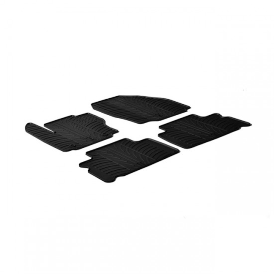 Πατάκια Αυτοκινήτου Gledring (0284) Συμβατά Με Ford S-Max / Galaxy 5D 2006-2011 4Τμχ