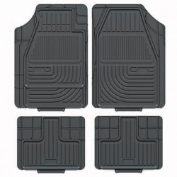 Πατάκια Αυτοκινήτου Smart Fit Μαύρα 4Τμχ