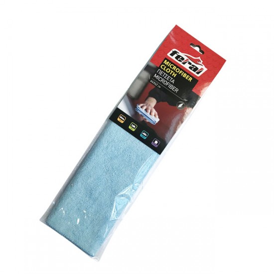 Πετσέτα Καθαρισμού Microfiber Επαγγελματική Feral 64x42cm 1 Τεμάχιο