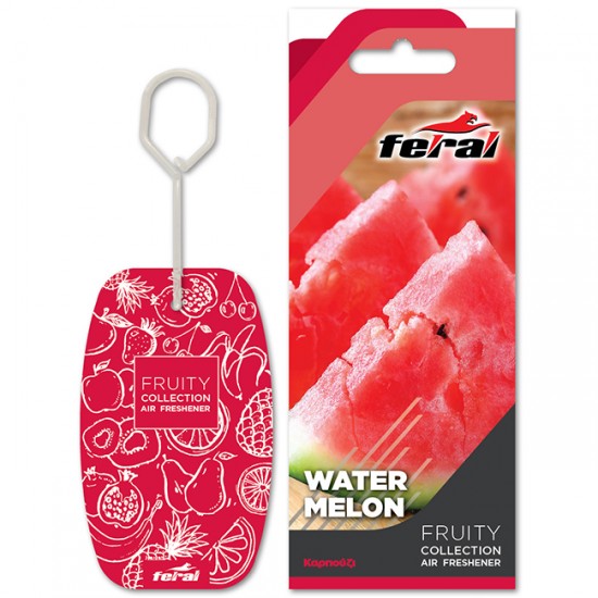Αρωματικό Αυτοκινήτου Κρεμαστό Feral Fruity Collection Watermelon
