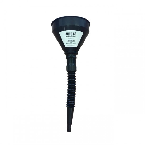 Χωνί Διπλό Πλαστικό Μαύρο 1 Τμχ