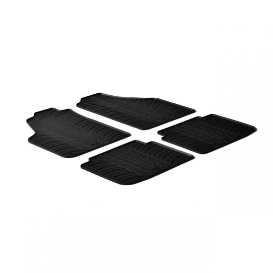 Πατάκια Αυτοκινήτου Gledring (0373) Συμβατά Με Lancia Musa 10.2007+ / Fi Idea 2006+ 4Τμχ