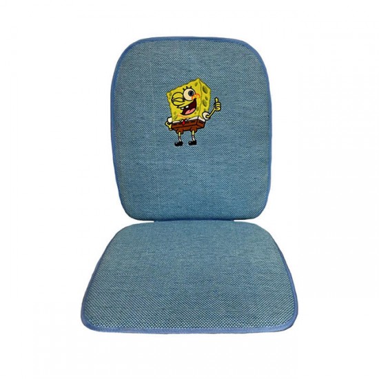 Πλατοκάθισμα Αυτοκινήτου Ψάθα Μπομπ Σφουγγαράκης Like Finger Γαλάζιο 1 Τεμάχιο