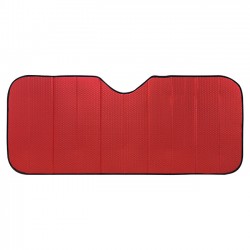 Ηλιοπροστασία Παρμπρίζ Αλουμινίου Κόκκινο Matte Large ΜΑΤΤRED 145x70cm 1Τμχ