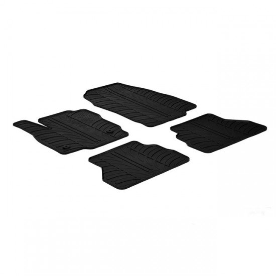Πατάκια Αυτοκινήτου Gledring  (0289) Συμβατά Με Ford B-Max 2012-2015 4Τμχ