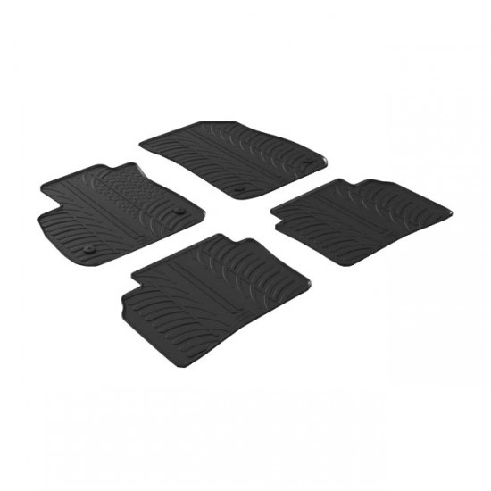 Πατάκια Αυτοκινήτου Gledring (0095) Συμβατά Με Opel Insignia B & Sportstourer Limo 04.2017 4Τμχ