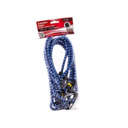 Χταπόδια Πρόσδεσης Ελαστικά Με Μεταλλικό Γάντζο 8mm x 1m Σετ 4 Τεμάχια