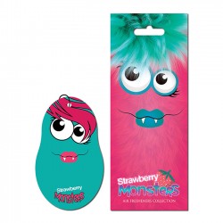 Αρωματικό Αυτοκινήτου Κρεμαστό Feral Monsters Collection Strawberry