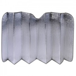 Ηλιοπροστασία Παρμπρίζ Αλουμινίου 150x80cm 1Τμχ