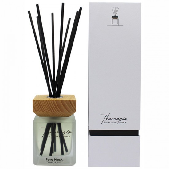 Αρωματικό Χώρου Με Sticks Themagio Pure Musk 100ml 1 Τεμάχιο