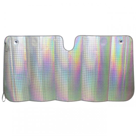 Ηλιοπροστασία Παρμπρίζ Αλουμινίου Laser Ιριδίζουσα Feral XX-Large 175x90cm 1 Τεμάχιο