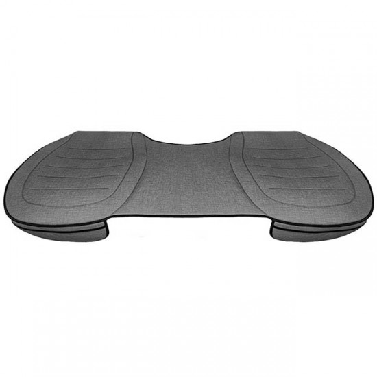 Προστατευτικό Καθίσματος Πίσω Θέσεων (Κάτω) Με Μπροστινές Τσέπες Otom Από Λινό Ύφασμα Γκρι CRLN-102 1 Τεμάχιο