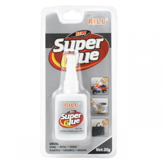 Υγρή Κόλλα Στιγμής Σε Μπουκάλι Super Glue 1 Τεμάχιο