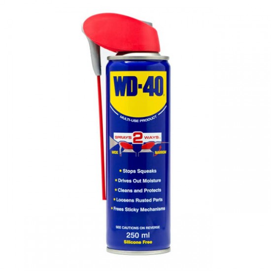 Αντισκωριακό - Λιπαντικό Spray WD-40 Smart Straw 250ml 1 Τεμάχιο