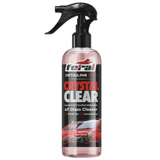 Καθαριστικό Τζαμιών Red Fruits Feral Detailing Pro 750ml 1 Τεμάχιο