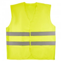 Γιλέκο Αντανακλαστικό Ασφαλείας Φωσφοριζέ Κίτρινο XL CE Standard 1 Τεμάχιο