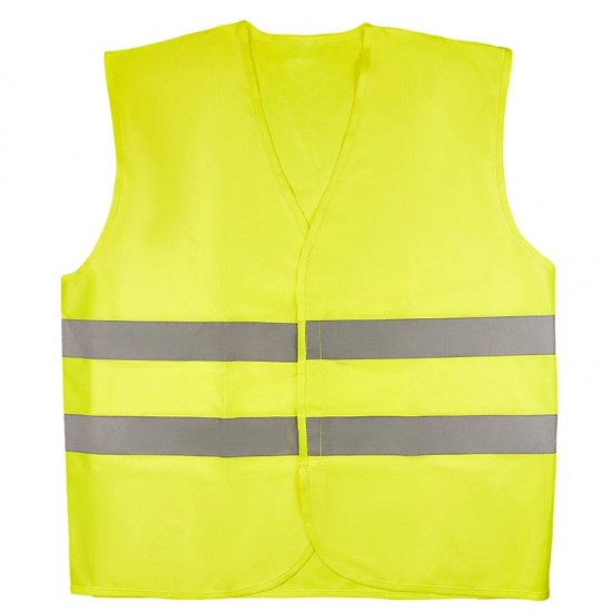 Γιλέκο Αντανακλαστικό Ασφαλείας Φωσφοριζέ Κίτρινο XL CE Standard 1 Τεμάχιο