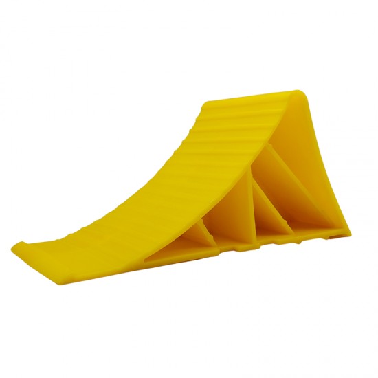 Τάκος Ρόδας Αυτοκινήτου Πλαστικός Κίτρινος 22.5x9.1x10cm 1 Τεμάχιο