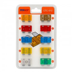 Σετ Ασφάλειες Αυτοκινήτου CTC-512 M - 000455 40 Τεμαχίων