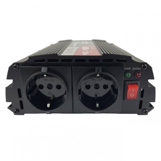 Inverter Αυτοκινήτου Από 12 Volt Σε 230 Volt 600/1200 Watt